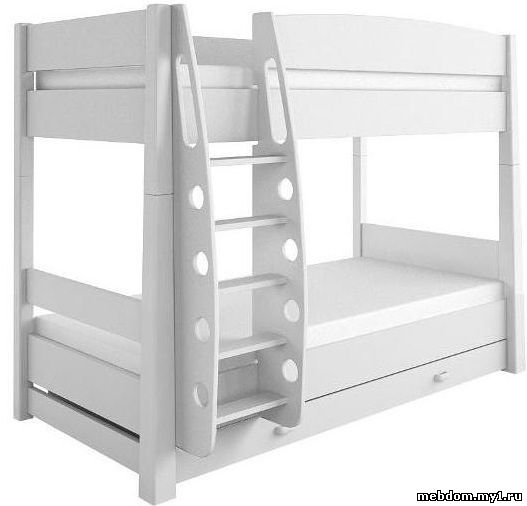Конструкции детских двухэтажных кроваток